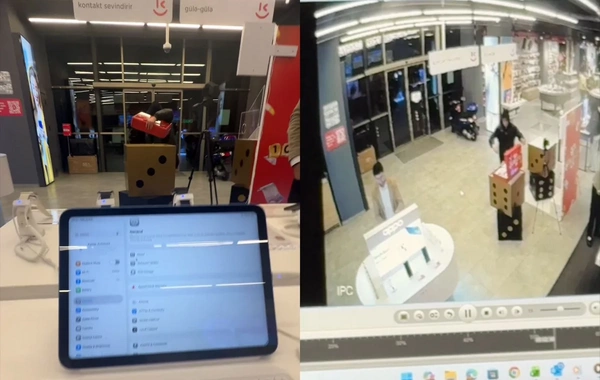 Kontakt mağazasından 100 000 manat dolu çamadan oğurlandı - HADİSƏ ANI