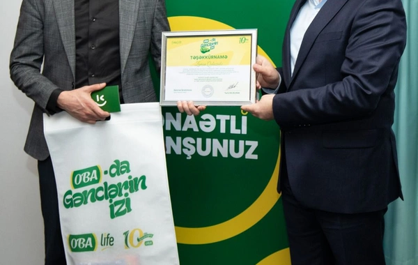 OBA "OBA-da gənclərin izi" ilə 10 illik  tədbirlər planına start verdi
