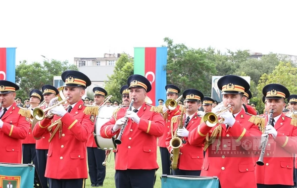 Heydər Əliyev adına Hərbi İnstitutda buraxılış mərasimi keçirilib
