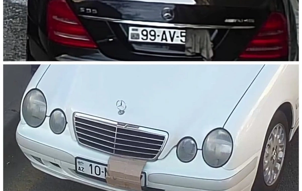 Sürücülərə ÇAĞIRIŞ: Avtomobil nömrələrinizi gizlətməyin