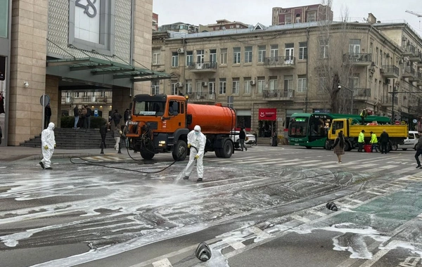 Güclü yağışdan sonra Bakıda genişmiqyaslı daxili iməcilik keçirilib