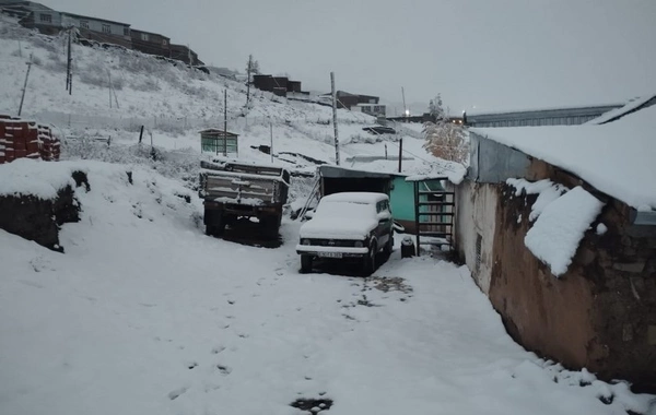 Xınalıq və Qrızda 10 santimetrə qədər qar yağıb - 3 dərəcə ŞAXTA VAR