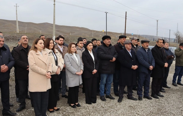 Göyçayın İkinci Ərəbcəbirli kəndi içməli su ilə təmin edilib