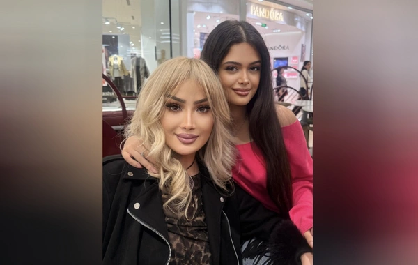 Məleykə Əsədova qızı ilə belə dincəldi