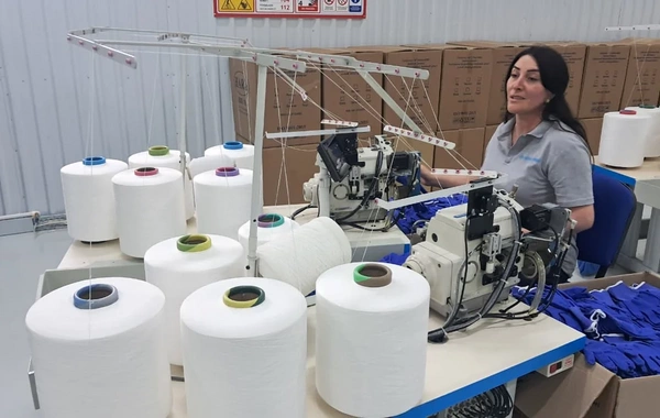 Xankəndidə istehsal gücü illik 25 milyon cüt iş əlcəyi olan müəssisə fəaliyyətə başlayıb