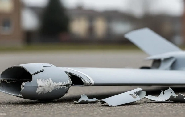 Polşada hərbi hissənin ərazisinə naməlum PUA düşüb