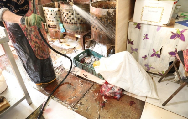 "8-ci km" bazarında bu yerin fəaliyyəti dayandırılıb