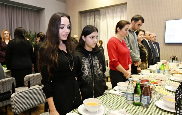 Leyla Əliyeva Qubada iftar məclisində iştirak edib