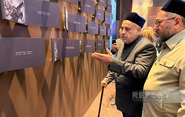 Beynəlxalq konfransın iştirakçıları Xocalı Soyqırımı Memorialı ilə tanış olublar