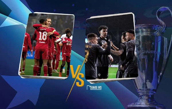 Liverpul və Qarabağ matçı başladı