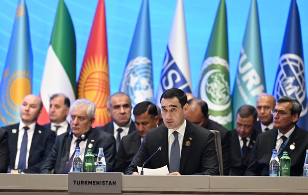 Türkmənistan Prezidenti: Azərbaycanın AQEM-ə sədrliyi xüsusi əhəmiyyətlidir və biz onu dəstəkləyirik