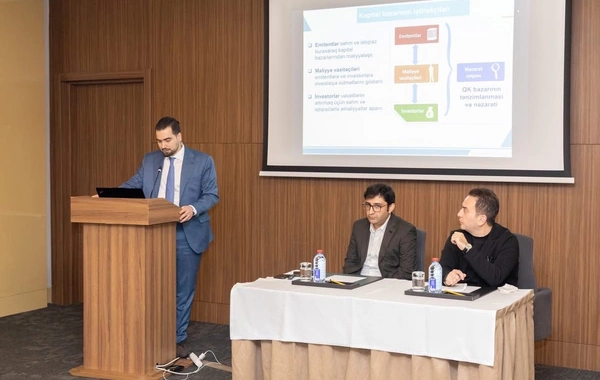 Mərkəzi Bank tərəfindən media nümayəndələri üçün "Kapital bazarlarının əsasları" mövzusunda təlim keçirilib