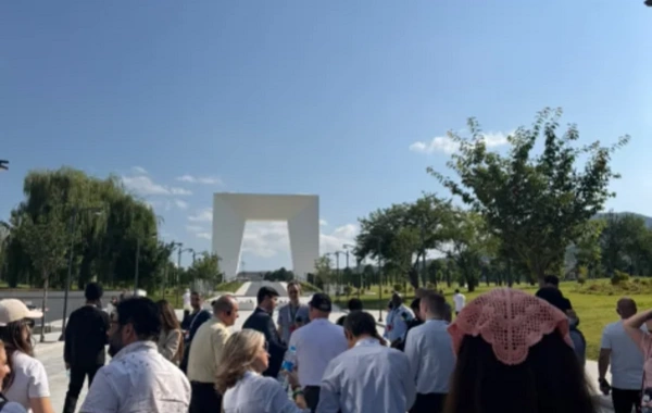 Şuşa Qlobal Media Forumunun iştirakçıları Xankəndi və Xocalıda