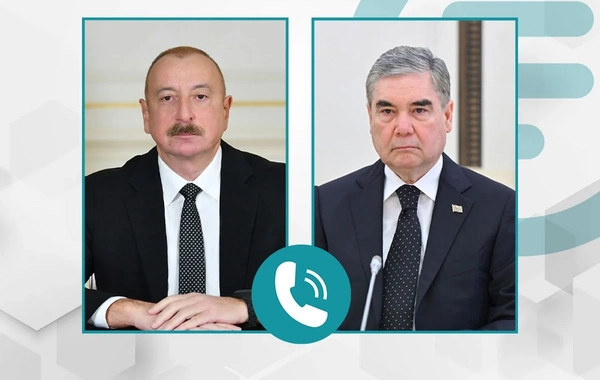 İlham Əliyevlə Qurbanqulu Berdiməhəmmədov arasında telefon danışığı baş tutub