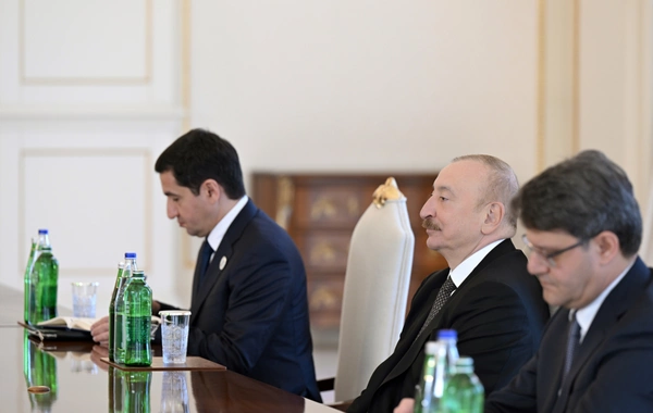 İlham Əliyev Slovakiya Baş nazirinin müavinini qəbul edib