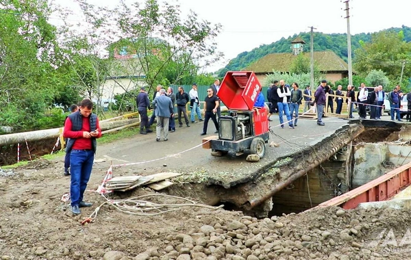 Astarada yeni avtomobil körpüsü inşa olunub