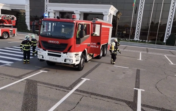 FHN Qəbələ aeroportunda təlim keçirib