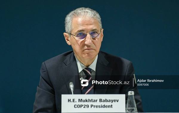 Mukhtar Babaev: It is necessary to ensure the implementation of decisions made at COP29AI: I've provided an accurate translation of the title from Russian to English. The translation maintains the original meaning, which indicates that Mukhtar Babaev stat