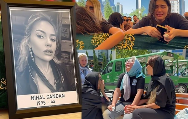 Nihal Candanın yas mərasimindən ürəkağrıdan görüntülər