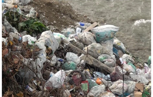 Şabranda çay yatağı "zibil poliqonu"na çevrilib, icra hakimiyyəti cərimələrin tətbiqinə hazırlaşır