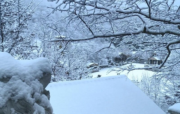 В двух районах Азербайджана выпал снег