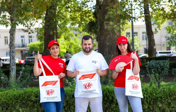 KitKat fasiləsindən tribunaya: kampaniya qalibləri Formula 1 həyəcanını canlı yaşadılar