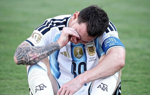 Messi Argentina millisində karyerasını başa vurdu