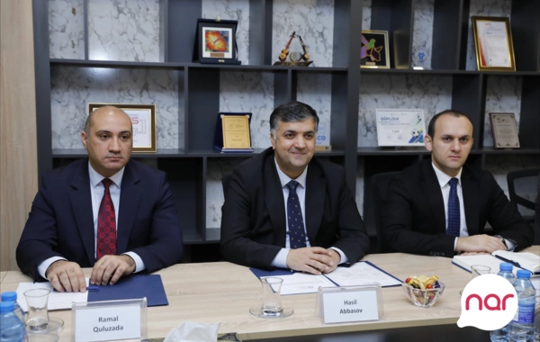 "Nar" və Dövlət Məşğulluq Agentliyi Anlaşma Memorandumu imzaladı