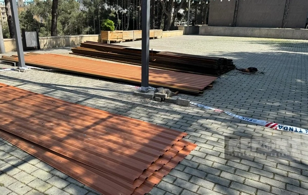 Sumqayıtda qanunsuz tikili sökülür