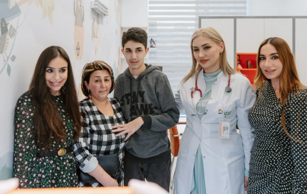 Leyla və Arzu Əliyevalar "Leyla Medical Center"in Pediatriya Mərkəzində olublar