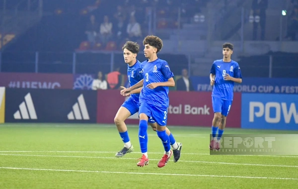 Azərbaycan komandası FIFA U-15 dünya çempionatına böyükhesablı qələbə ilə başlayıb