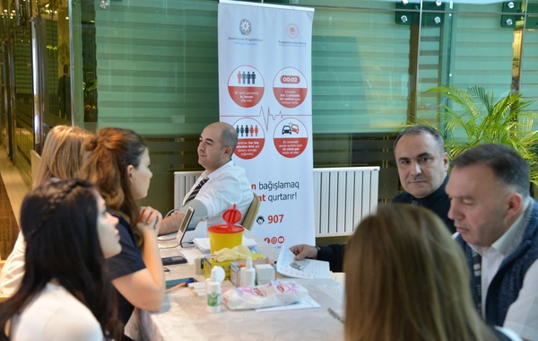 Azpetrol şirkətində Konstitusiya və Suverenlik ili çərçivəsində qanvermə aksiyası keçirilib