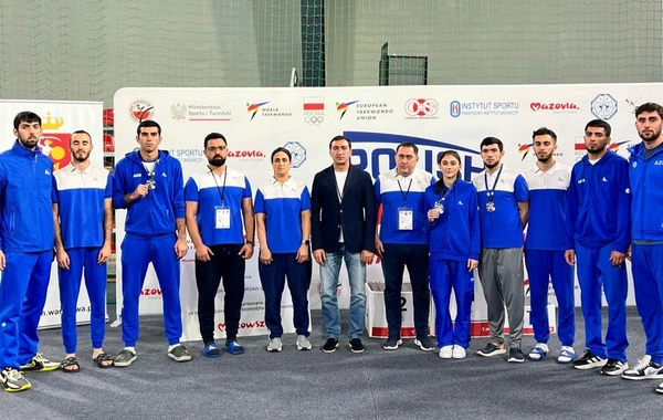 Azərbaycan taekvondoçuları Polşada 3 medal qazanıblar