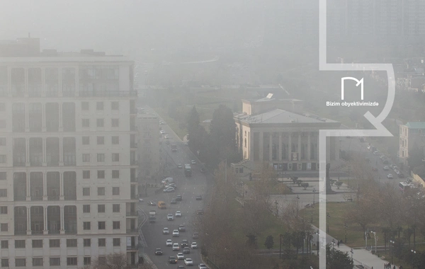 Bakını ağuşuna alan DUMANLI KADRLAR