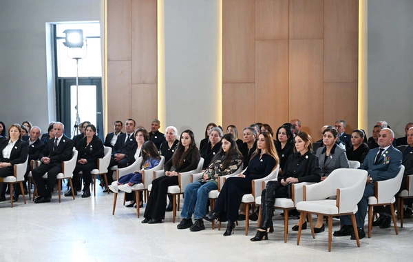 Prezident İlham Əliyev Xocalı Soyqırımı Memorialının açılışında iştirak edib