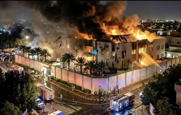 ABŞ-nin Səudiyyədəki səfirliyi vuruldu - Tramp hücuma cavab veriləcəyini bildir