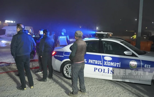 Bakıda güclü yanğın: Hadisə yerindən GÖRÜNTÜLƏR