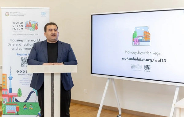 Xankəndidə WUF13 Festivalı çərçivəsində məlumatlandırma sessiyası keçirilib