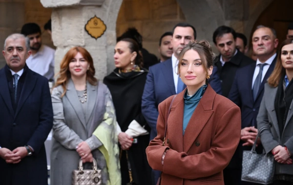 Buxara karvansarasının əsaslı bərpa və konservasiya işlərindən sonra açılışı olub