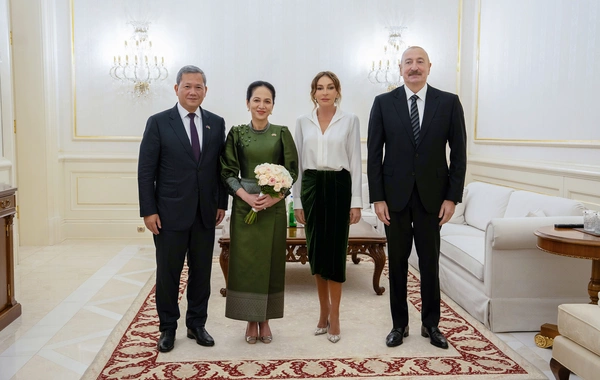 Prezident İlham Əliyevin adından Kamboca Baş nazirinin şərəfinə rəsmi nahar verilib