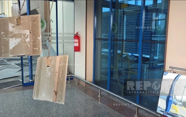 Последствия атаки иранских дронов на аэропорт Нахчывана - ФОТОРЕПОРТАЖ