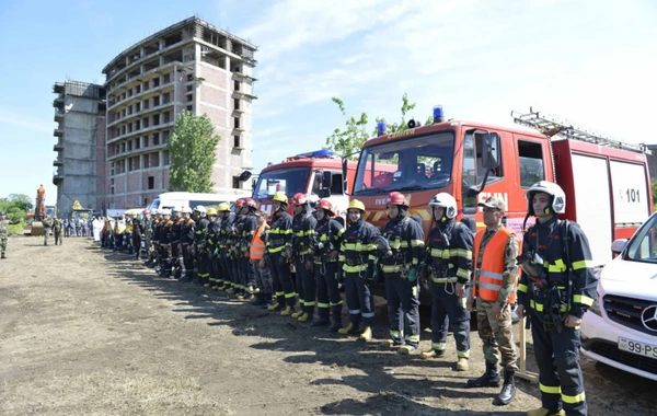 Lənkəranda kompleks mülki müdafiə təlimi keçirilib