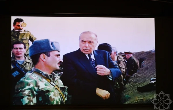 Heydər Əliyev Mərkəzində "İz" sənədli filminin nümayişi olub