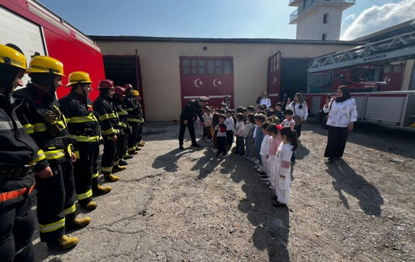 FHN-in Dövlət Yanğından Mühafizə Xidməti növbəti "açıq qapı günü" tədbirləri keçirib