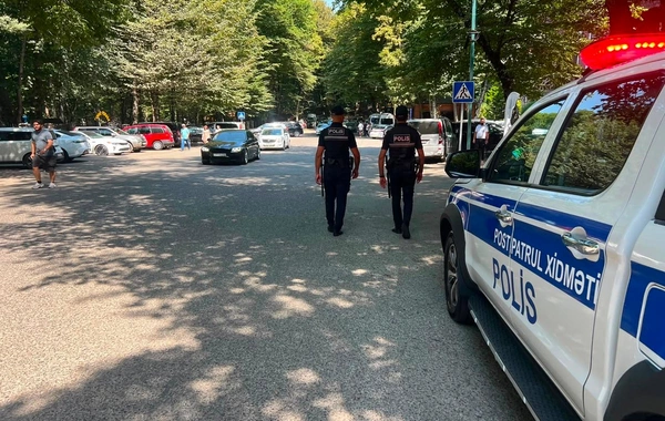 İstirahət zonalarında polisin fasiləsiz xidməti təşkil edilib