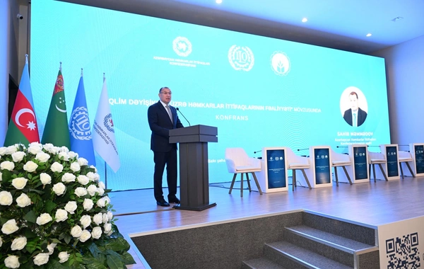 Bakıda "İqlim dəyişikliyi üzrə həmkarlar ittifaqlarının fəaliyyəti" mövzusunda konfrans keçirilib