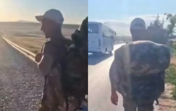 Əhd elədi, xaricdən qayıdıb Bakıdan Laçına piyada getdi