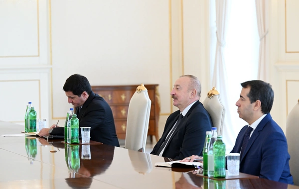 İlham Əliyev Xorvatiya parlamentinin nümayəndə heyətini qəbul edib