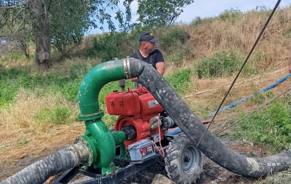 Zərdabda yağıntılar fəsad törətdi: FHN suçəkmə işlərinə cəlb olundu