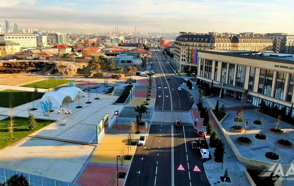 Bakının Süleyman Vəzirov küçəsində yenidənqurma işləri başa çatdırılıb